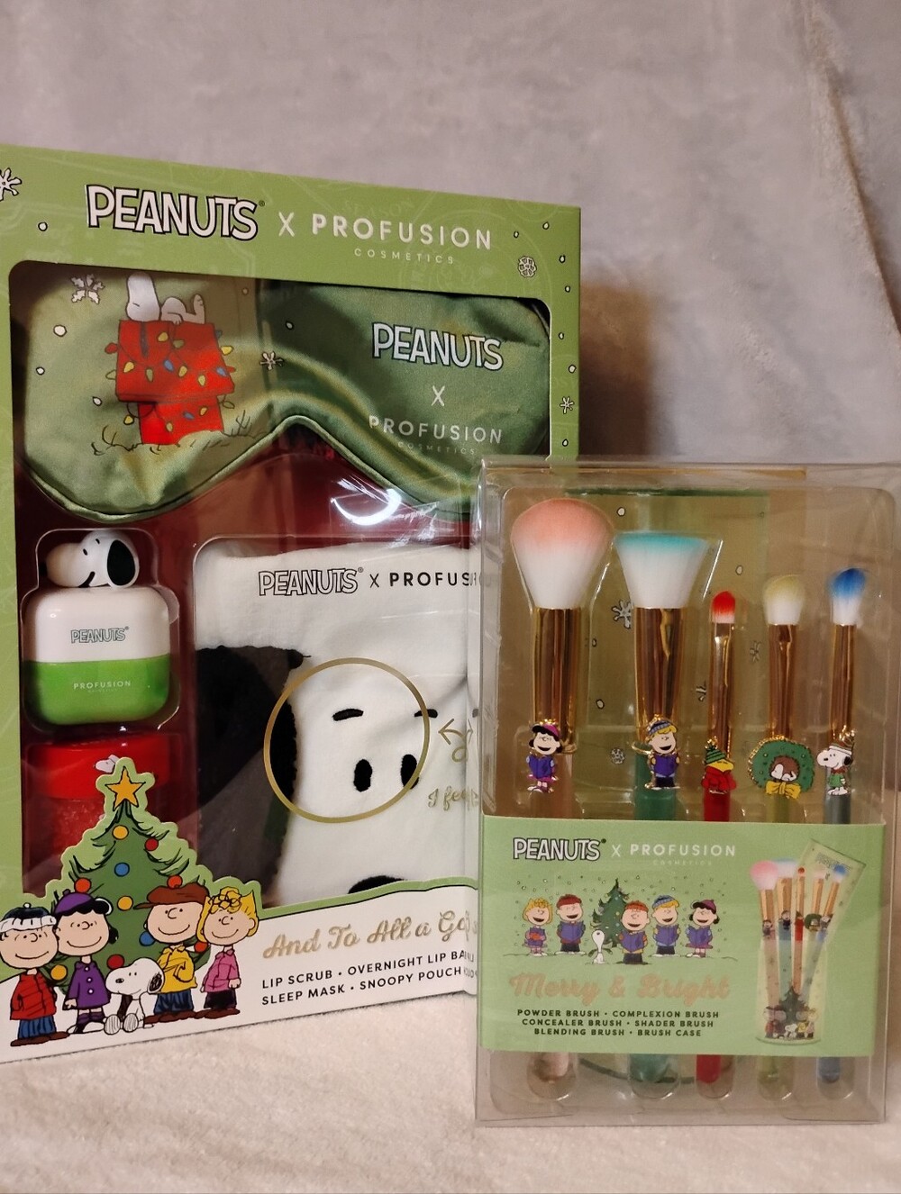 Profusion X Peanuts Cosmetics Duo